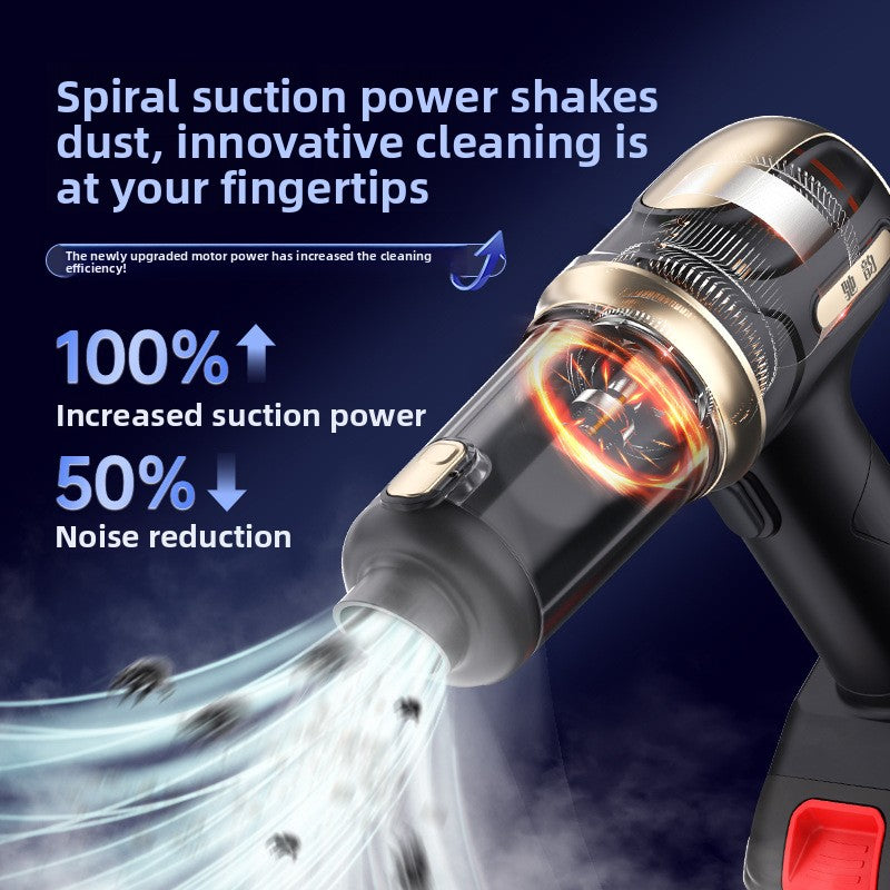 Wireless Car Vacuum Cleaner Portable Handheld Dust Blower