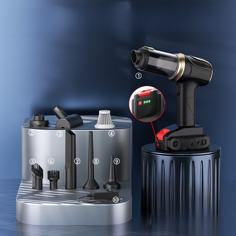 Wireless Car Vacuum Cleaner Portable Handheld Dust Blower