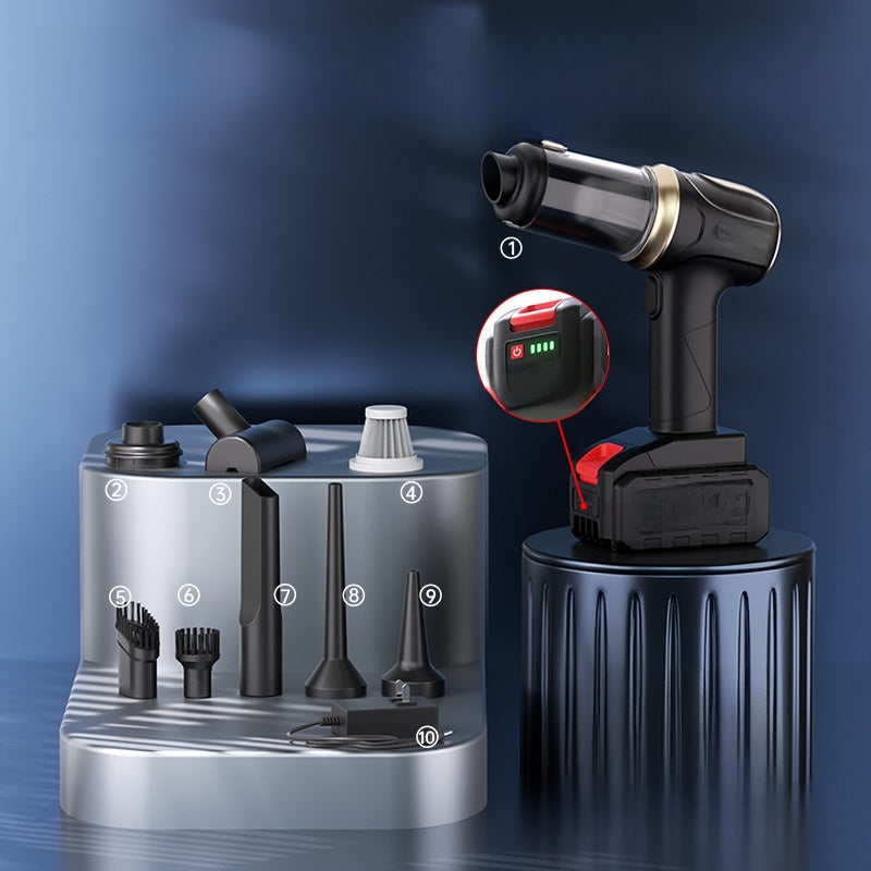 Wireless Car Vacuum Cleaner Portable Handheld Dust Blower
