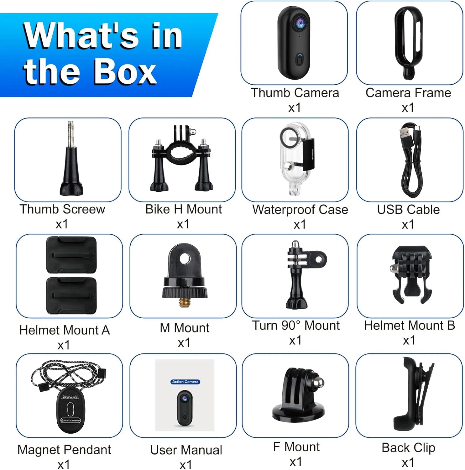 4K WiFi Action Camera with Wide-angle and Waterproof Capabilities, Suitable for Outdoor Sports, Underwater Vlogging, Adventure