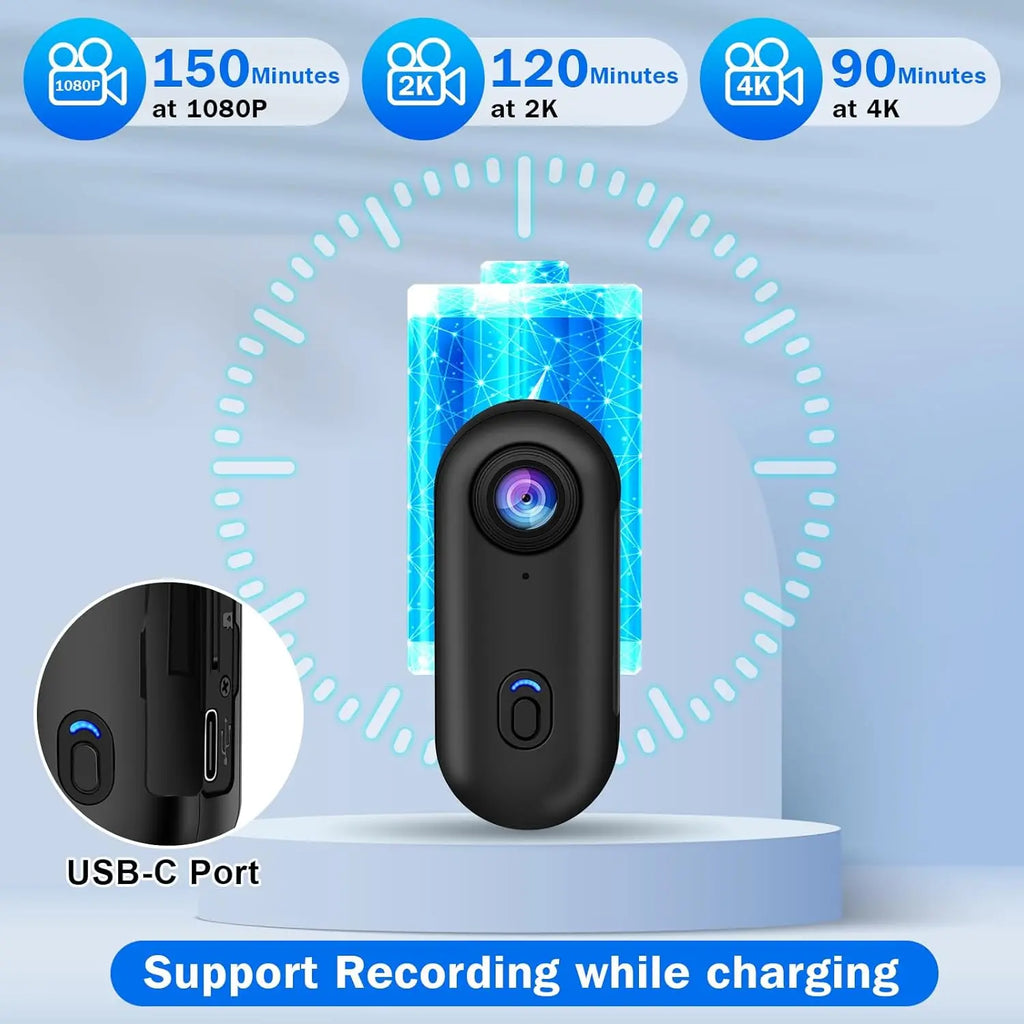 4K WiFi Action Camera with Wide-angle and Waterproof Capabilities, Suitable for Outdoor Sports, Underwater Vlogging, Adventure