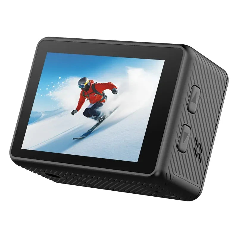 2024 Hot Action Camera 5K 30FPS WiFi Anti-shake Dual Screen 30m Waterproof Sport Camera Suit for Travel Trip