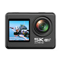 2024 Hot Action Camera 5K 30FPS WiFi Anti-shake Dual Screen 30m Waterproof Sport Camera Suit for Travel Trip