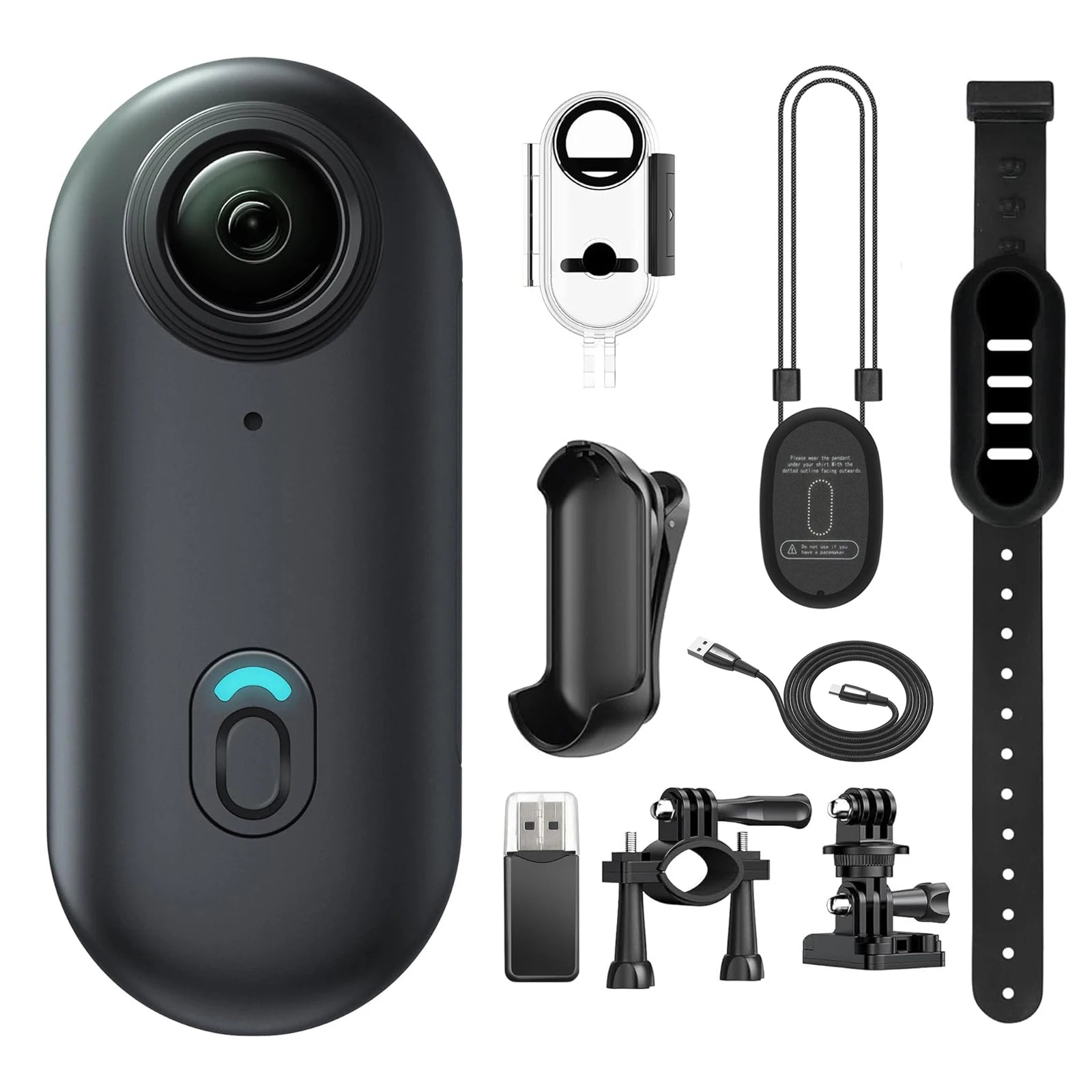 4K WiFi Action Camera with Wide-angle and Waterproof Capabilities, Suitable for Outdoor Sports, Underwater Vlogging, Adventure