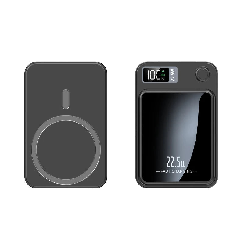 10000mAh Magnetic Wireless Power Bank PD22.5W Super Fast Charging Mobile Power For iphone 17 16 Xiaomi 17 Auxiliary Battery Pack
