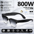 2026New Smart Glasses with 800W Pixel Camera  AI Photo Recognition Call Voice Translation Video Recording Sunglasses Men & Women