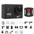 4K Action Camera with 120° Wide - Angle + WiFi - APP Control, Capable of Shooting in Scenes like Diving and Skiing