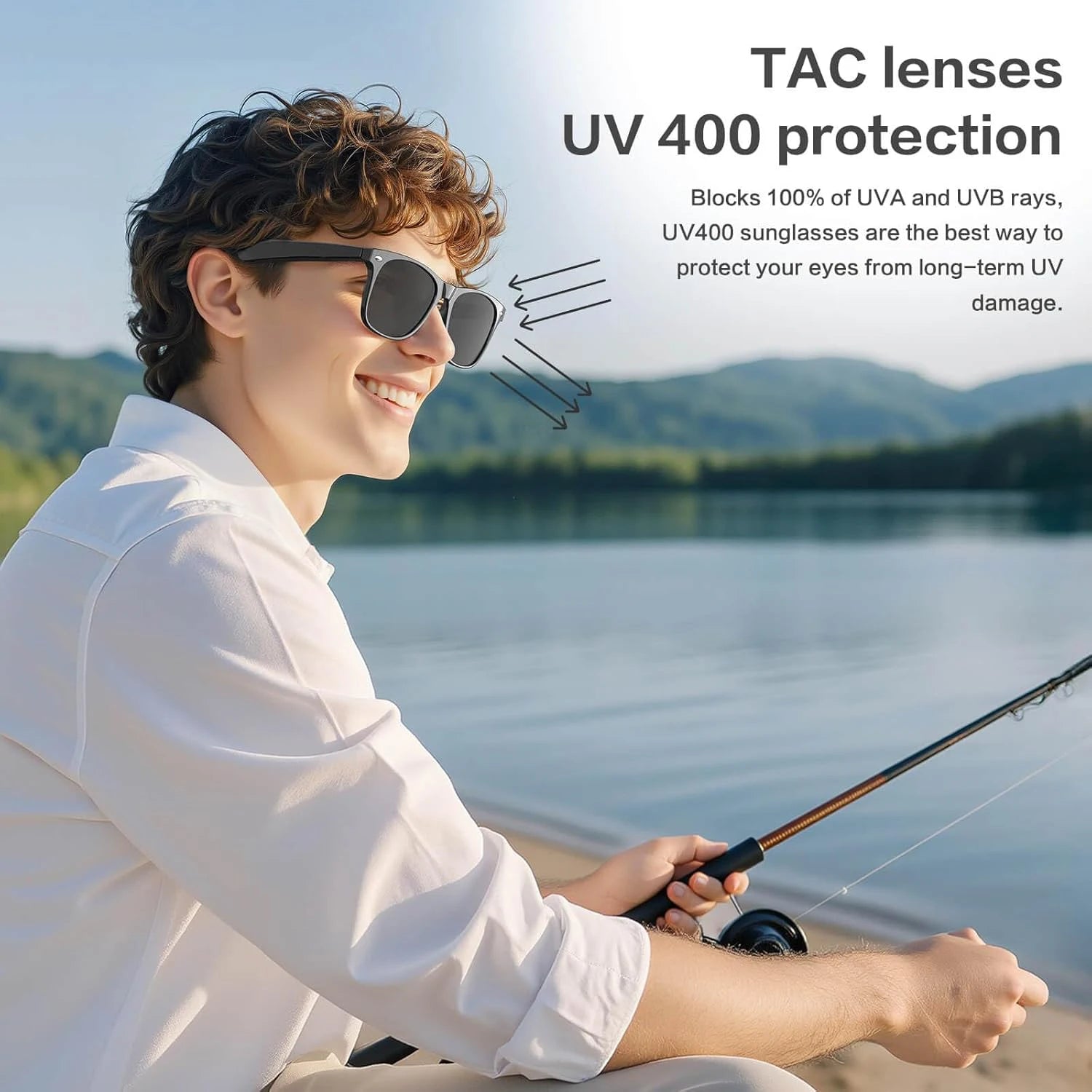 2025 Smart Glasses 32GB Memory with Camera Sunglasses Mini Camera Video Translation Bluetooth Call Anti-blue Glasses Man Women