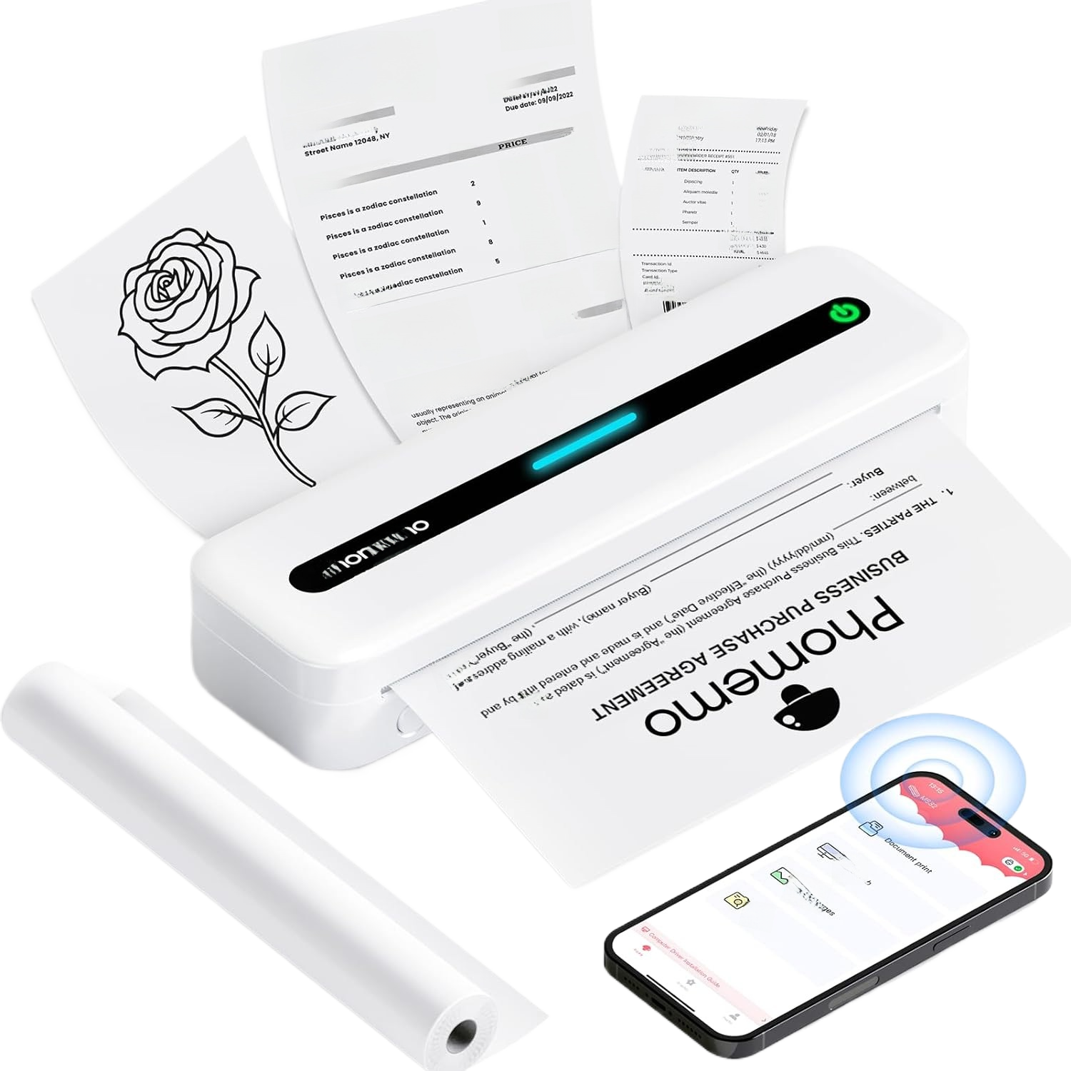 Portable Thermal Printer