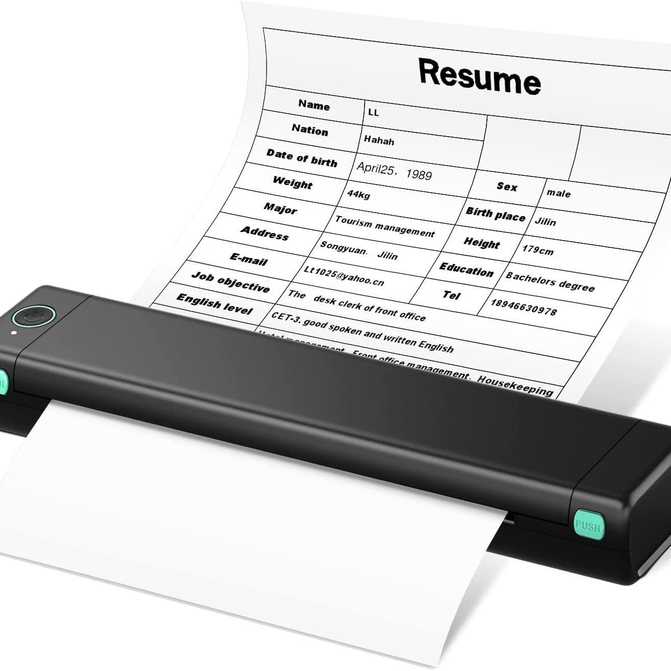 Portable Thermal Printer