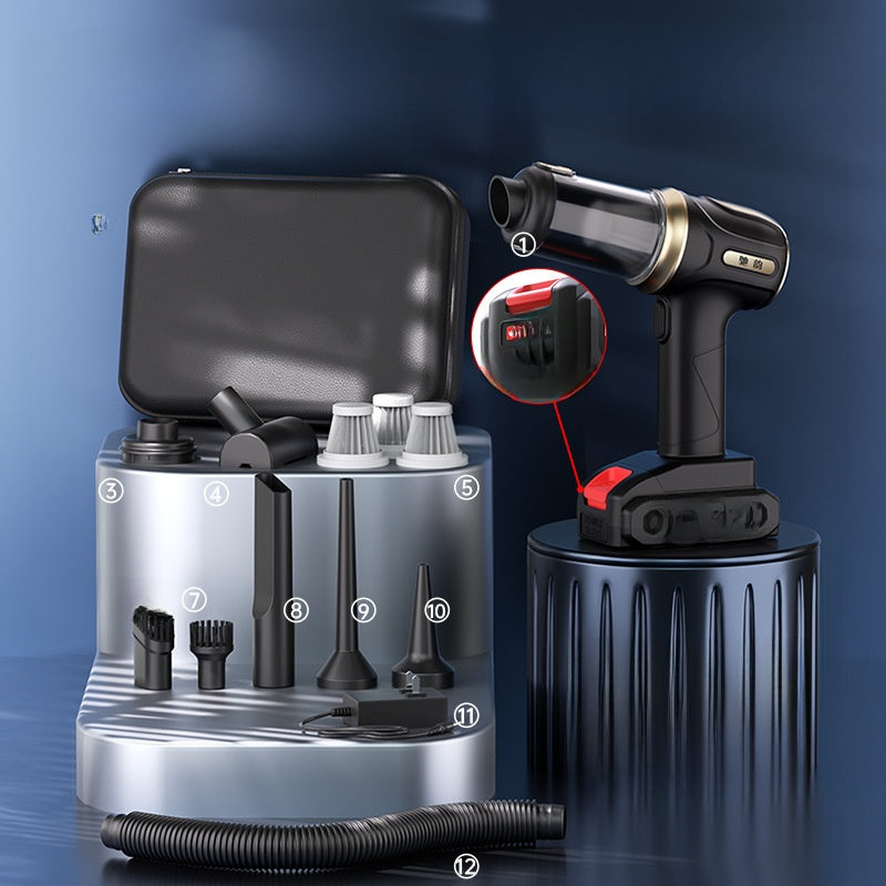 Wireless Car Vacuum Cleaner Portable Handheld Dust Blower